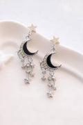 Moon Star Sallantılı Küpe