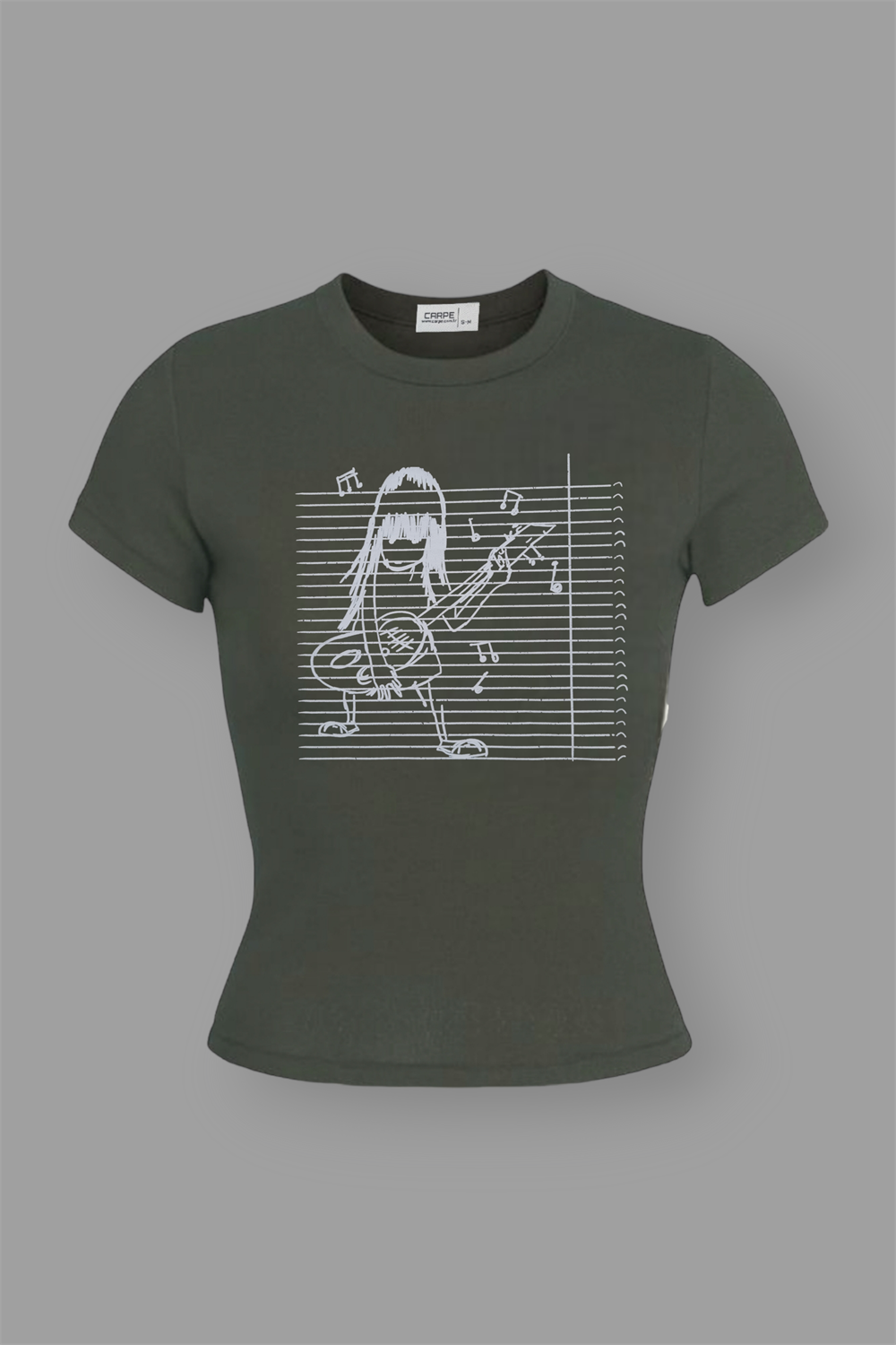 Music Notes Tam Boy Bluz