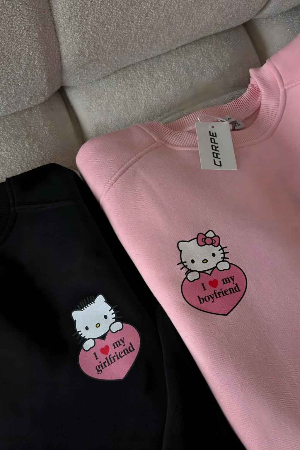 My Girlfriend 3 İplik Oversize Sweatshirt
