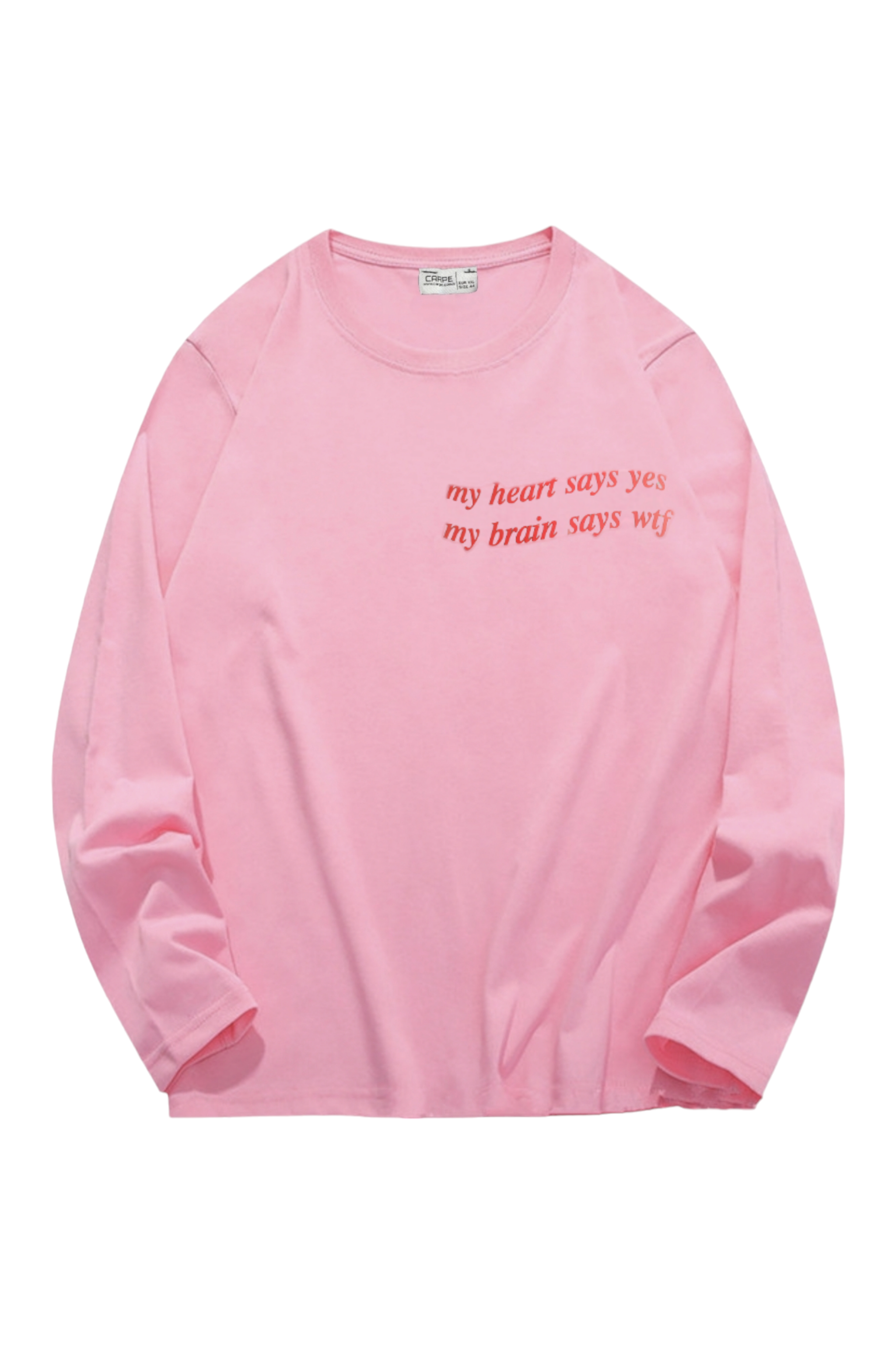 My Heart Pembe Sweatshirt