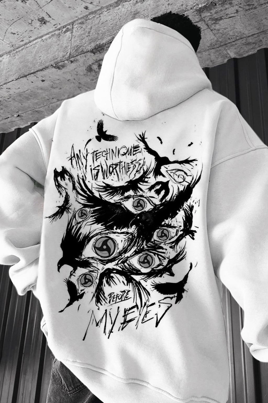 Myeyes 3 iplik Oversive Sweatshirt