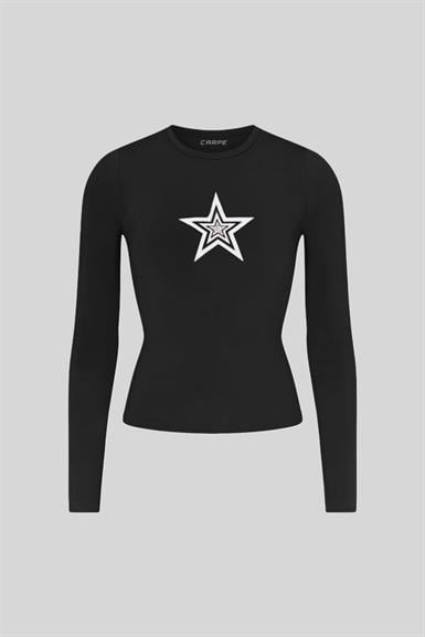 Nested Star Uzun Kol Tam Boy Bluz