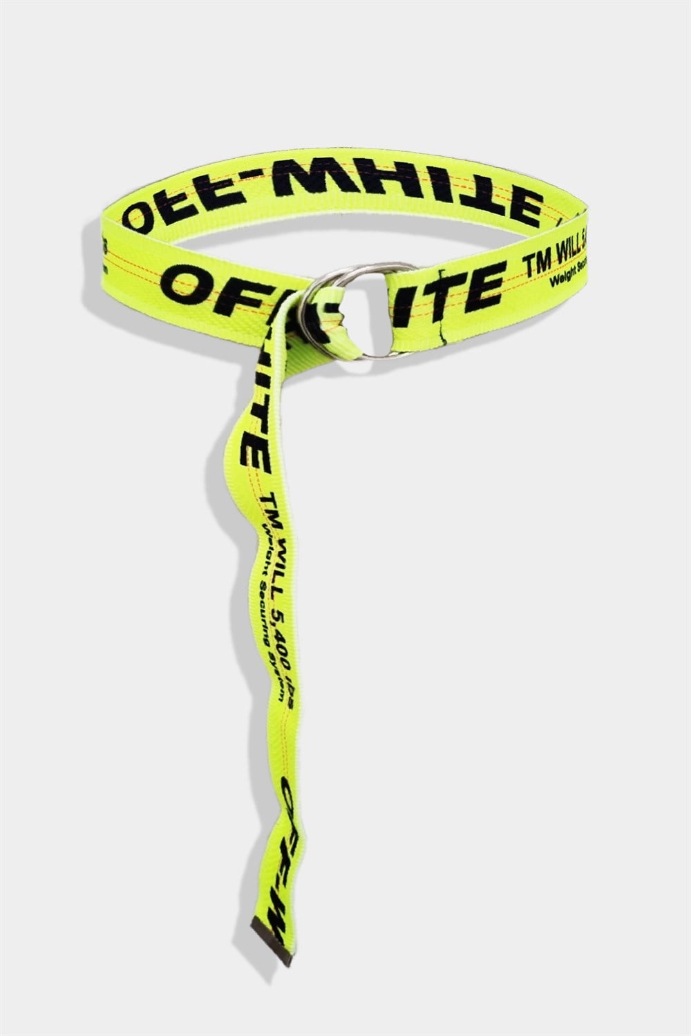Off White Yeşil Kemer
