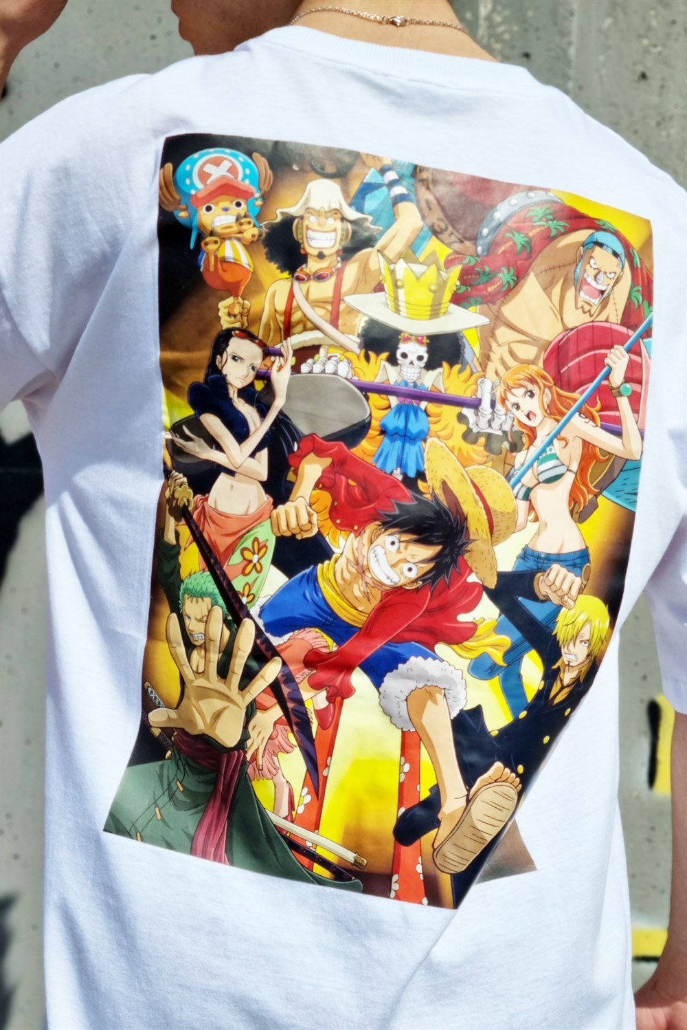 One Piece Characters Oversize T-shirt
