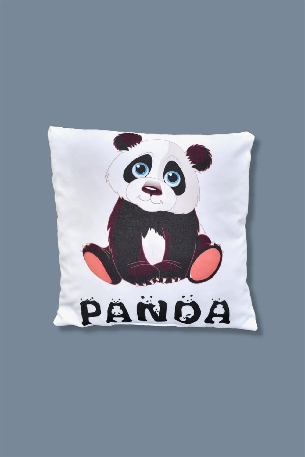 Oturan Panda Yastık