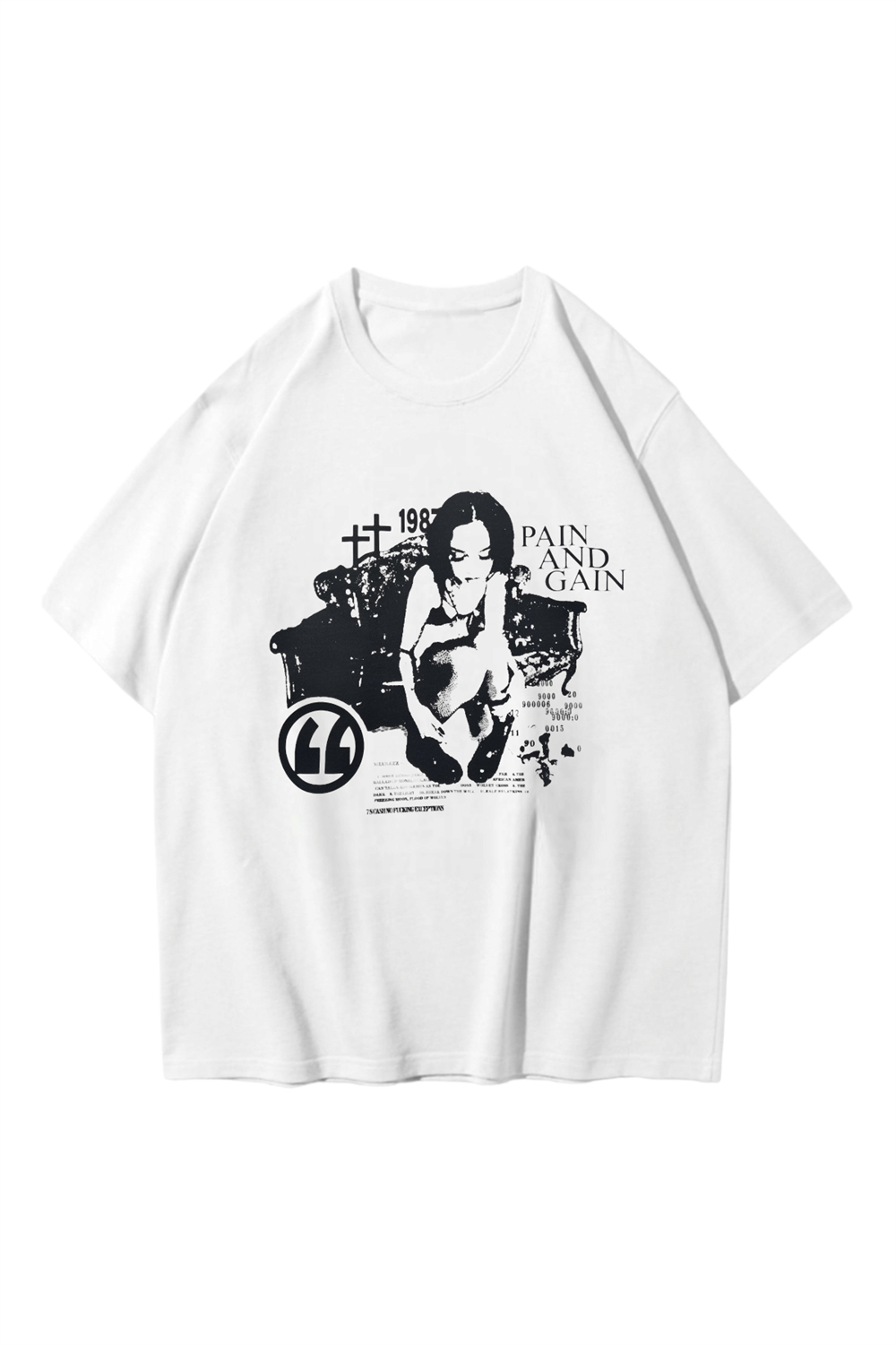 Paın And Gaın Oversize T-shirt