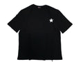 Parlayan Siyah Yıldız Oversize T-shirt