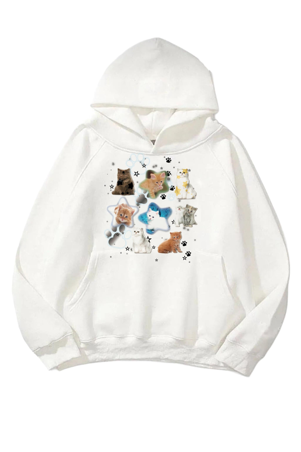 Paw Star 3 iplik Oversive Sweatshirt