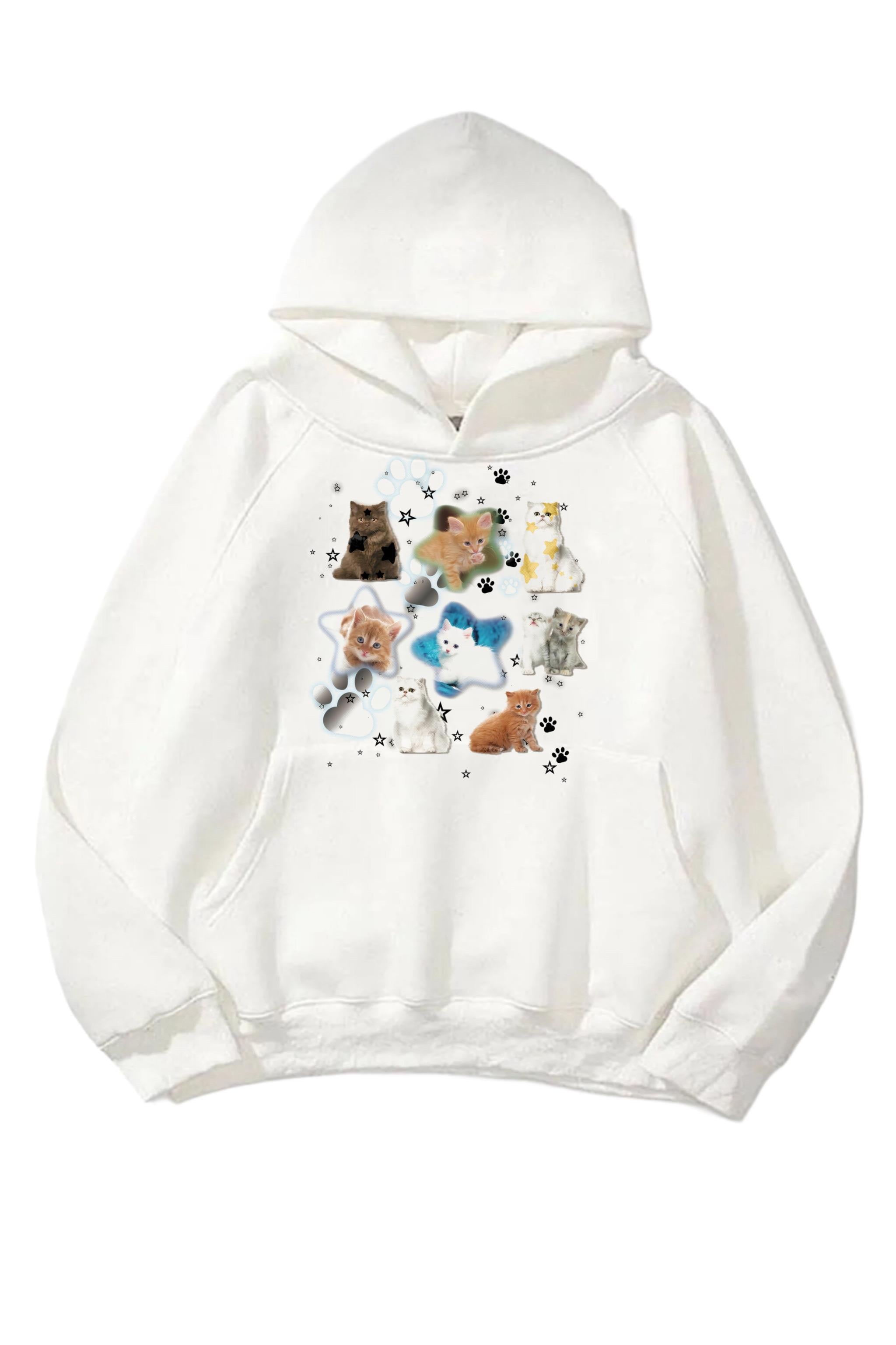 Paw Star 3 iplik Oversive Sweatshirt