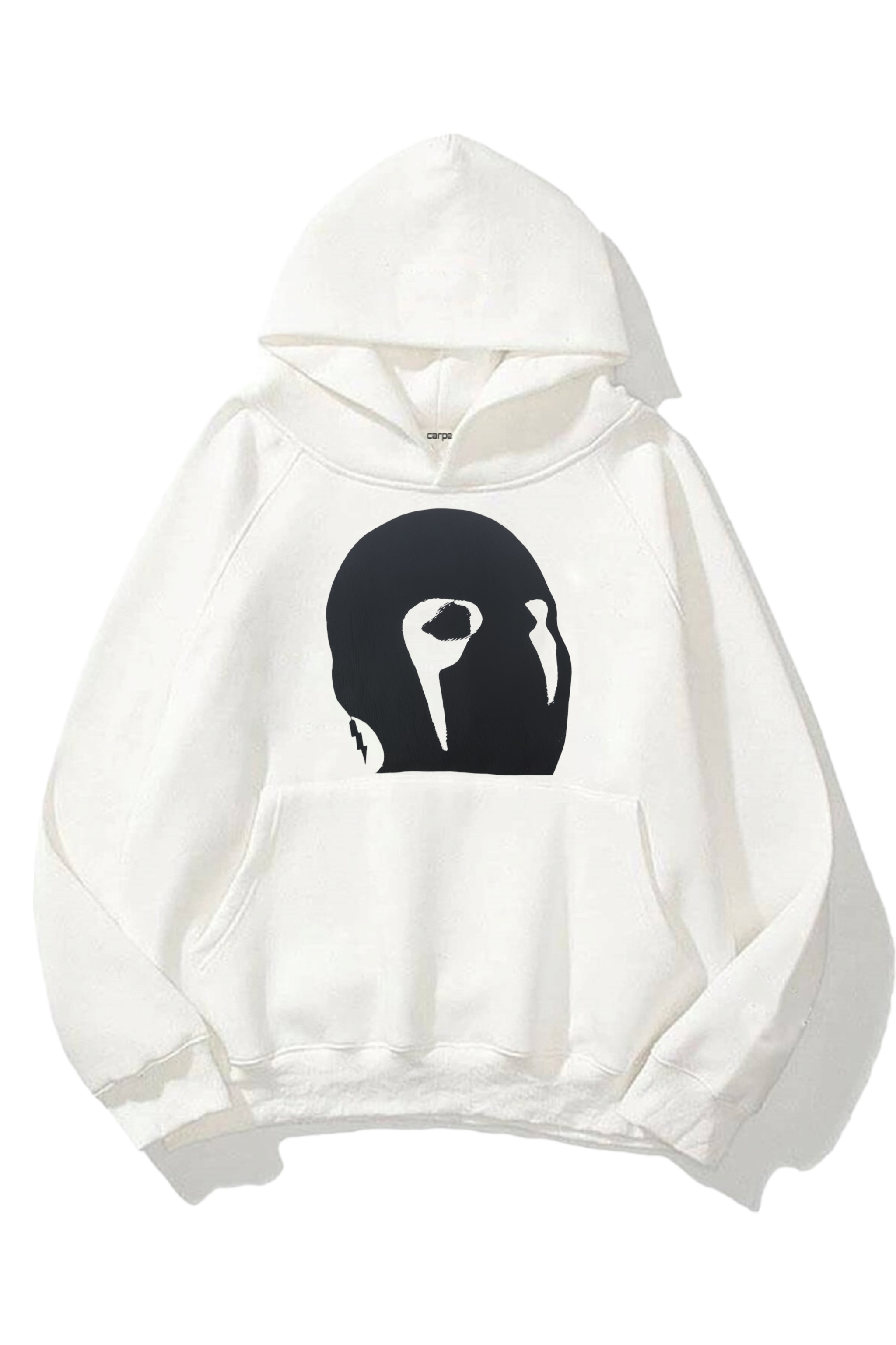 Paynestar 3 iplik Beyaz Oversize Sweatshirt