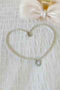 Pearl Heart Kolye