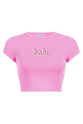 Pink Baby Crop