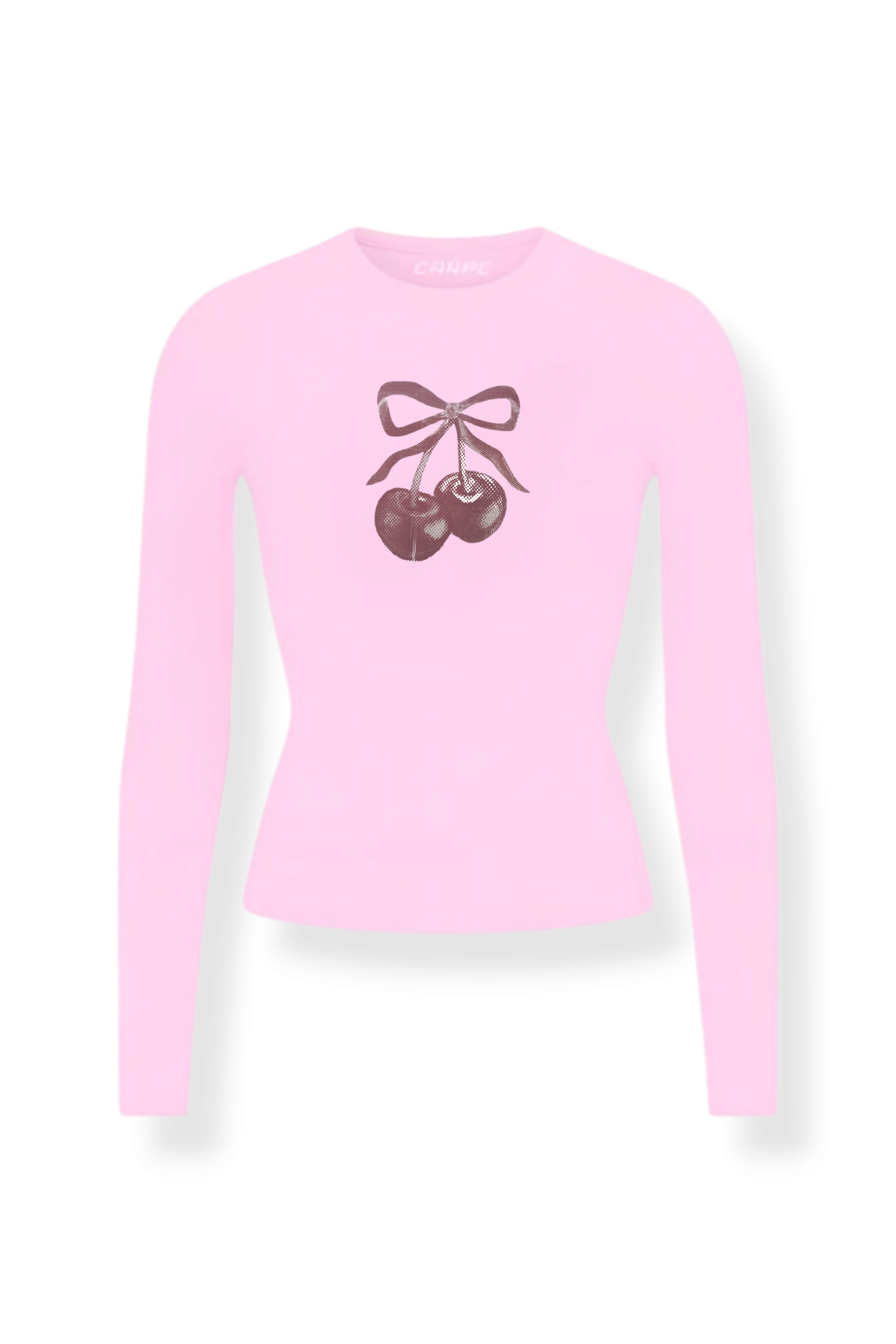 Pink Cherry Uzun Kol Tam Boy Bluz
