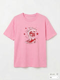 Pink Cowboy Oversize T-shirt