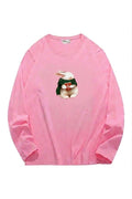 Pink Cute Rabbit Sweatshirt