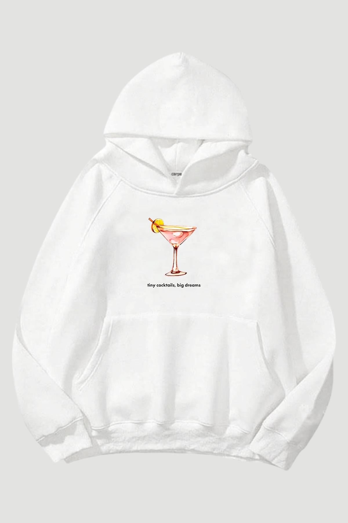 Pink Glass 3 iplik Oversize Sweatshirt