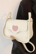Pınk Heart Baget Çanta