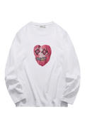 Pink Heart Sweatshirt