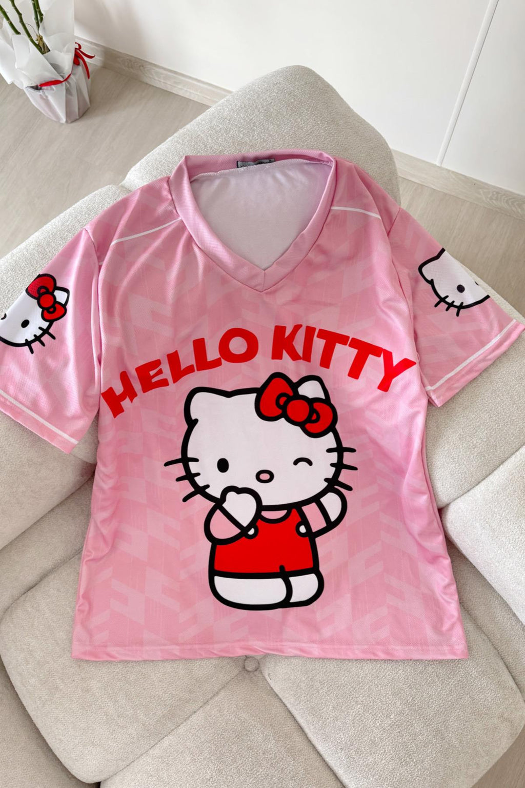 Pink Kitty Oversize T-shirt