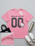 Pink Kitty Tam Boy Bluz