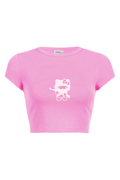 Pink Masked Crop
