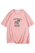 Pink Ready To Oversize T-shirt