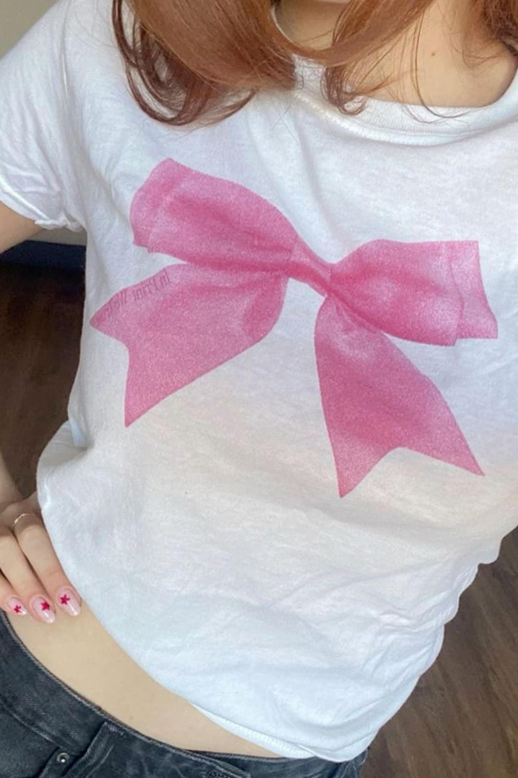 Pink Ribbon Tam Boy Bluz