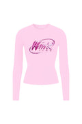 Pink Uzun Kol Tam Boy Bluz