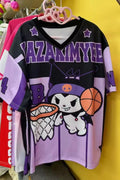 Purple Kuromi Jersey T-shirt