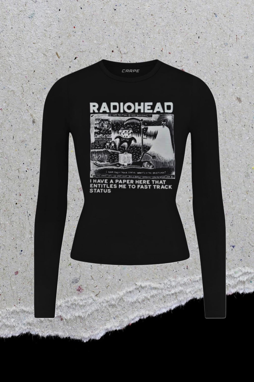 Radiohead Uzun Kol Tam Boy Bluz