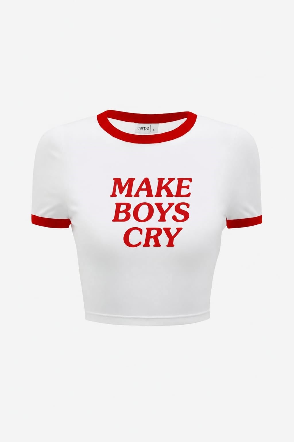 Red Biyeli Make Boys Cry Crop