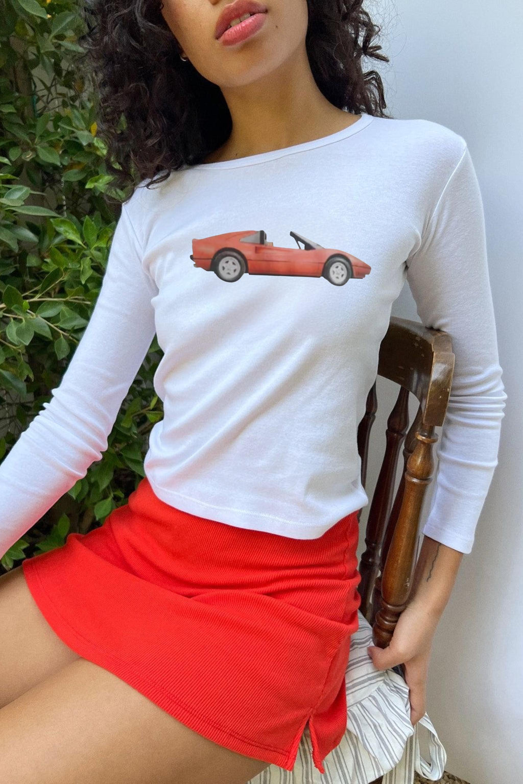 Red Car Uzun Kol Tam Boy Bluz