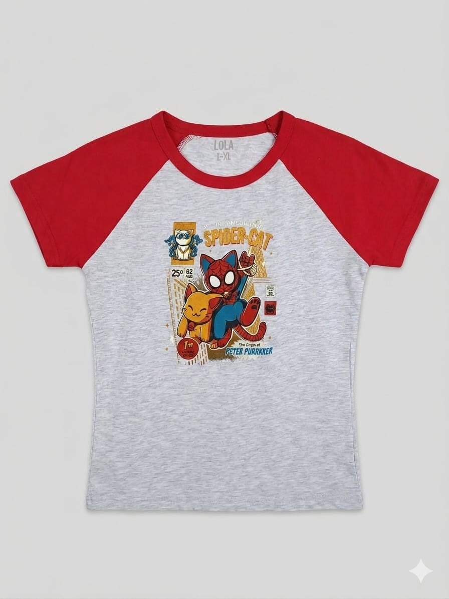 Reglan Spider Cat  Tam Boy Bluz