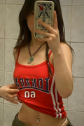 Retro London Jersey Askılı Bluz