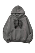 Rib Cage 3 iplik Oversize Sweatshirt