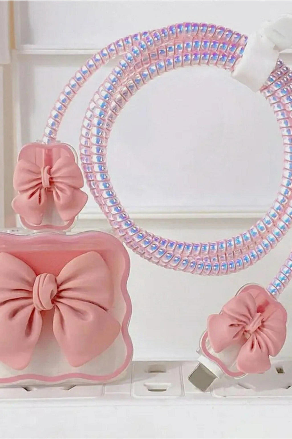 Ribbon İphone Kablo Koruyucu Aparatı