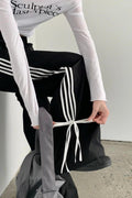 Ribbon Laced Black Eşofman