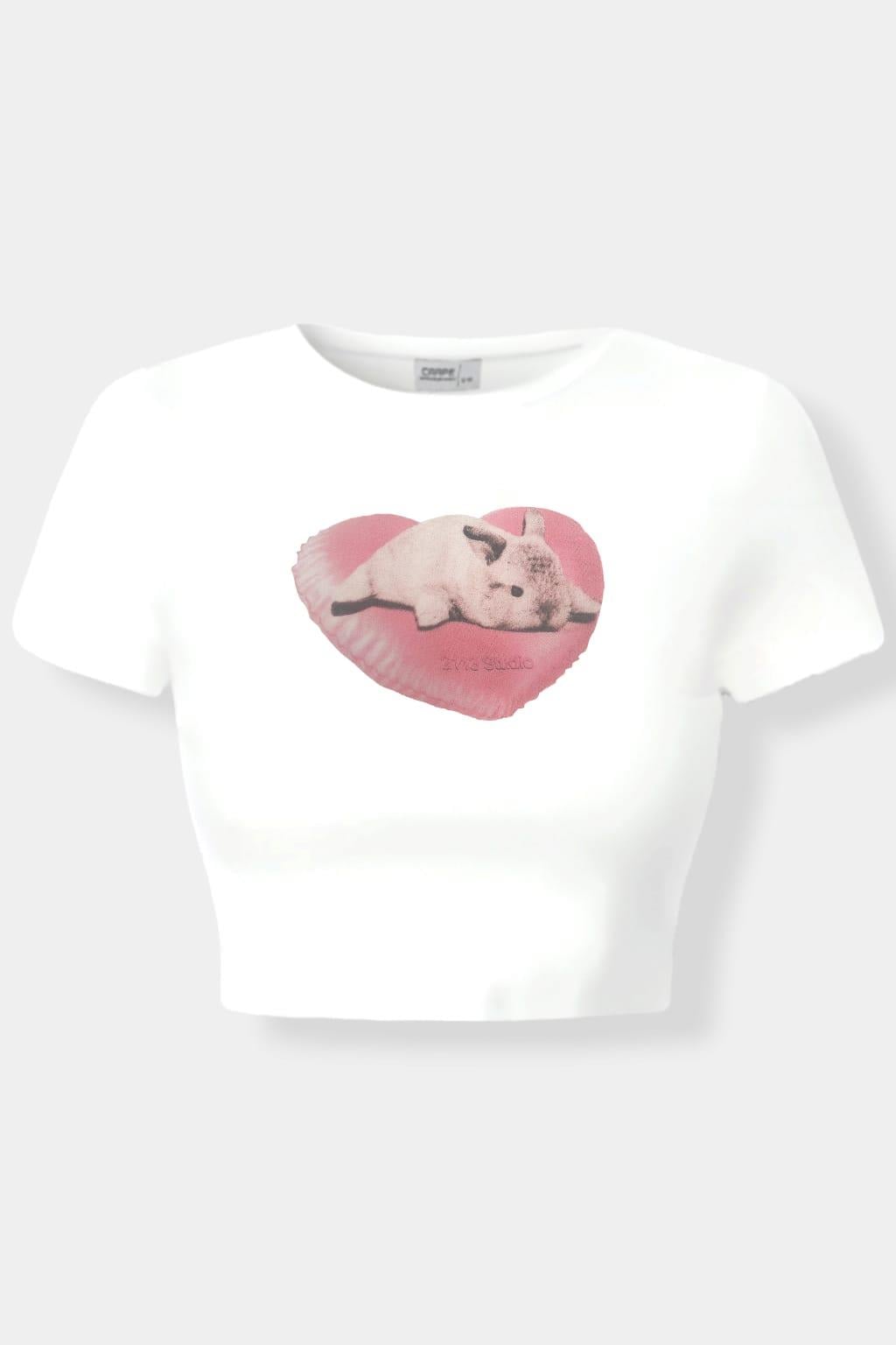 Ribbon Rabbit Crop