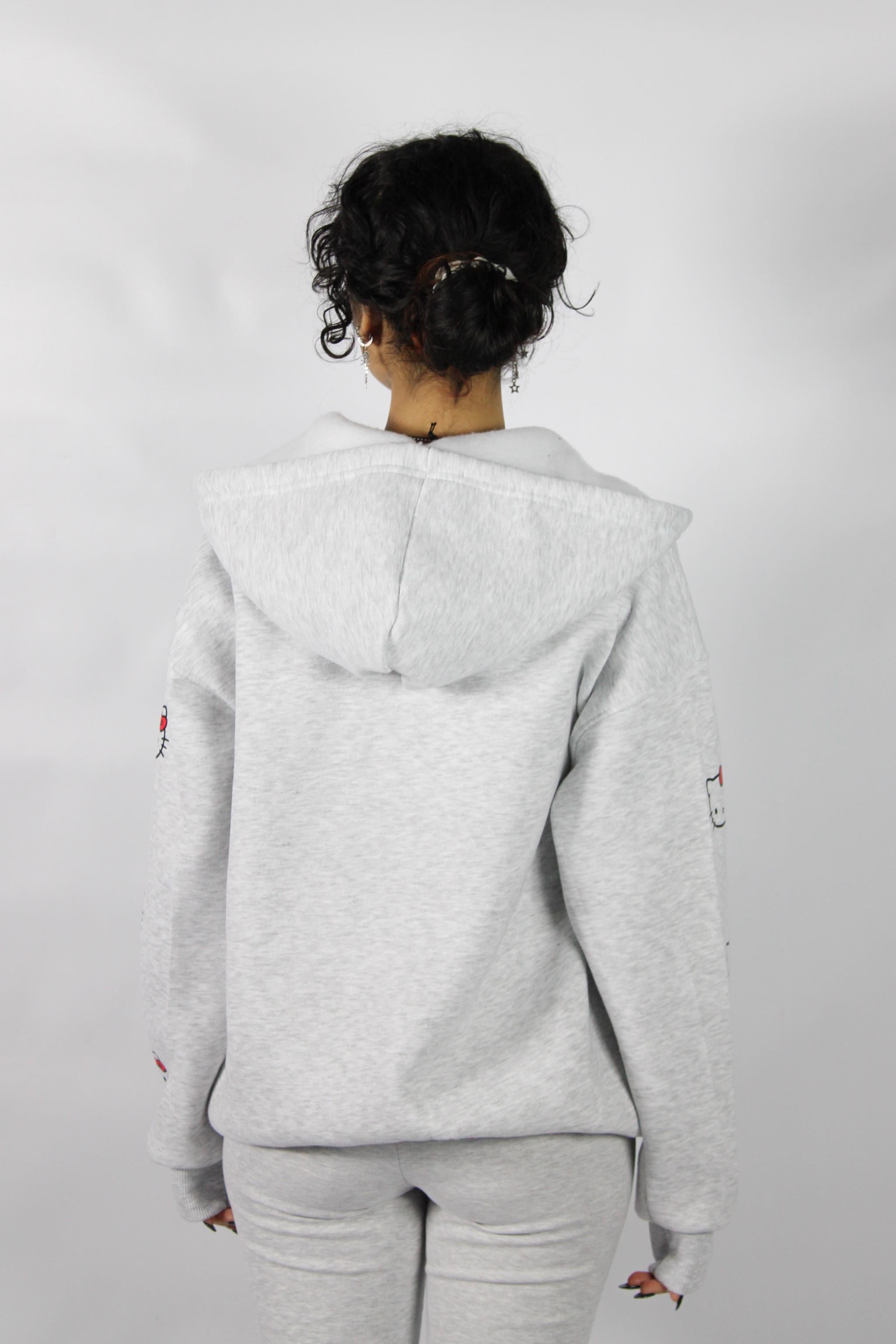 Ribbon Web Kıtty 3 İplik Oversize Hırka