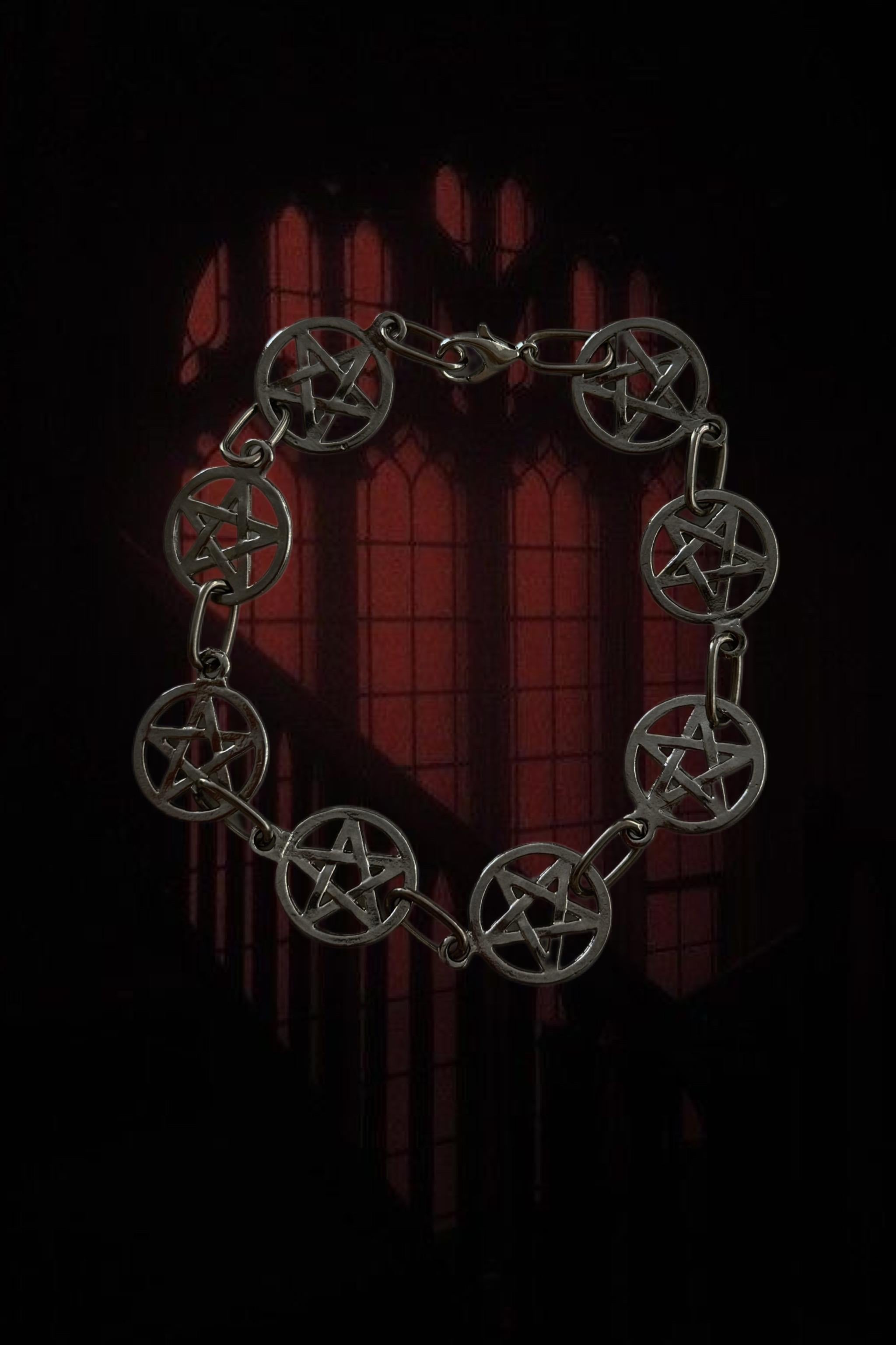 Ringed Pentagram Bileklik
