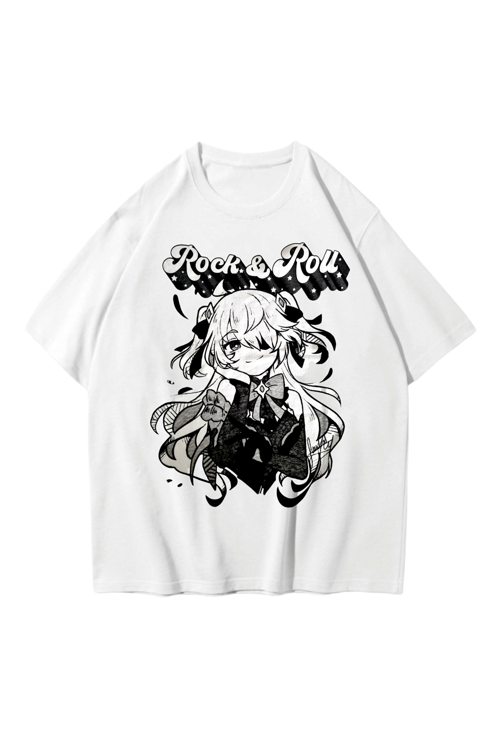 Rock Roll Oversize T-shirt