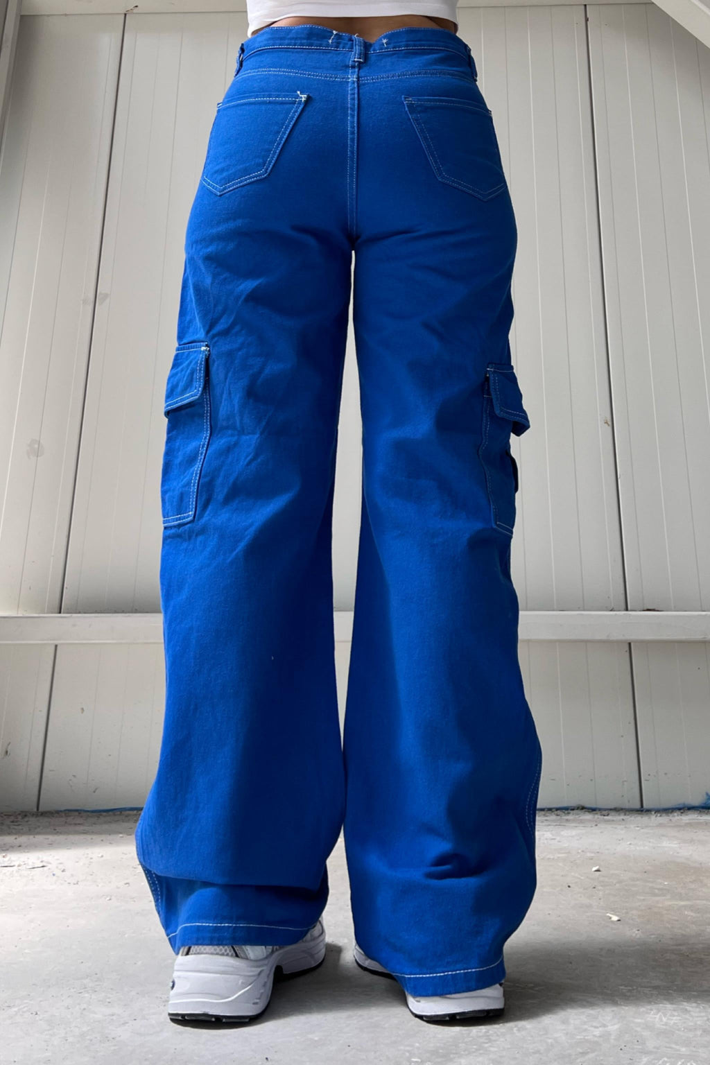 Saks Mavisi  Kargo Cep Jean