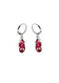 Sallantılı Red Spider Küpe