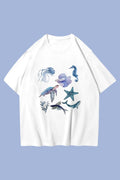 Sea Animals Oversize T-shirt