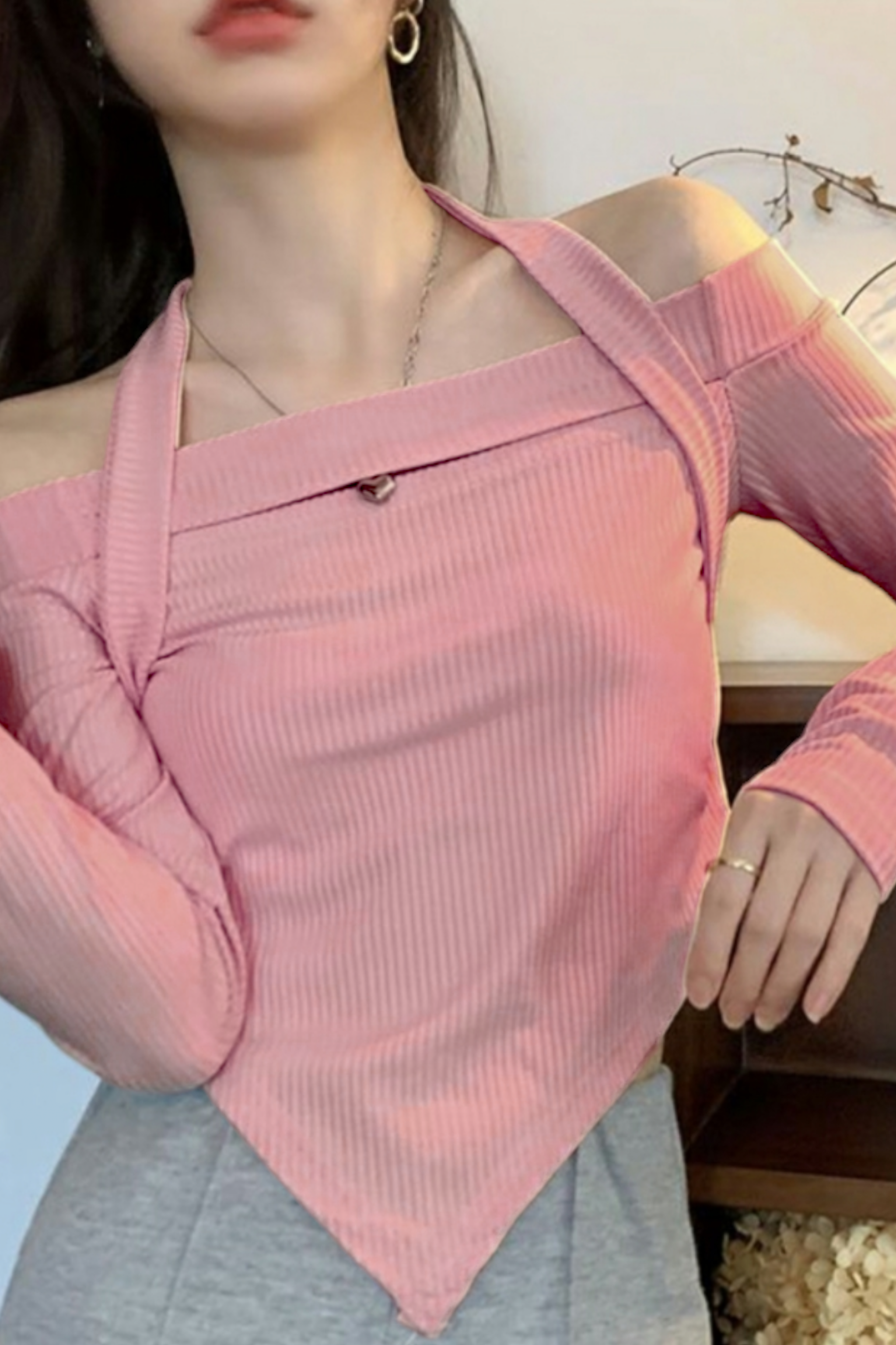 Shoulder Detail Bluz