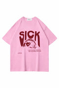 Sıck Pink Oversize T-shirt