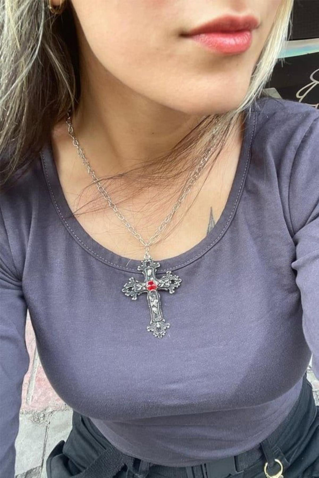 Silver Misa Kolye