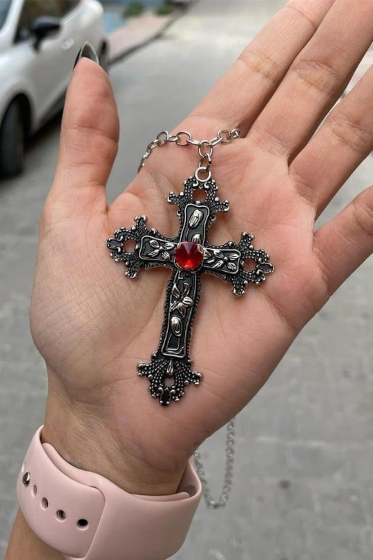 Silver Misa Kolye