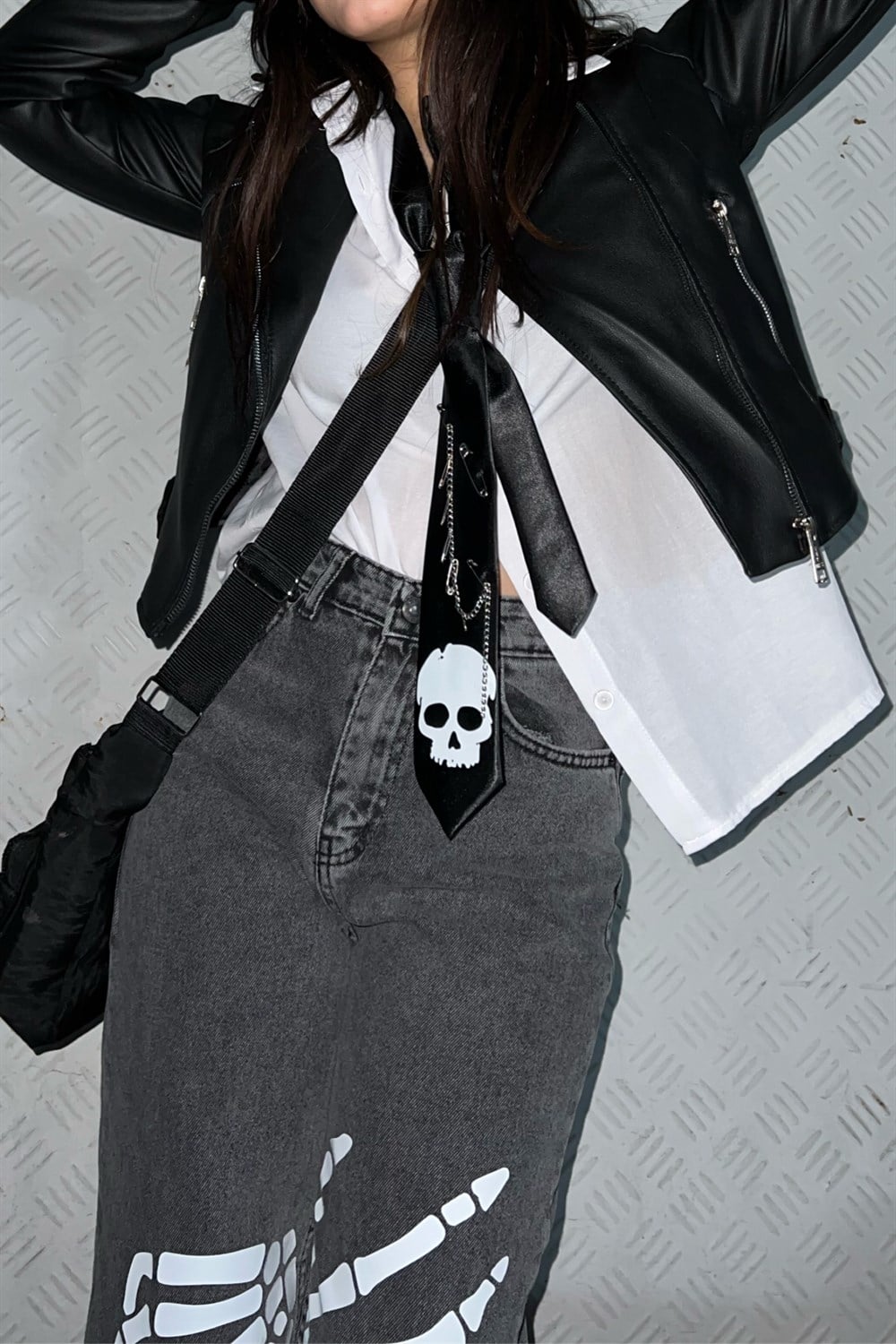 Skull Tasarım Kravat