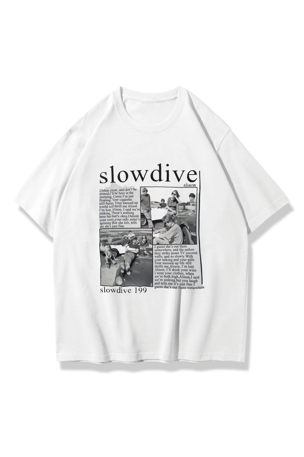 Slowdive Oversize T-shirt